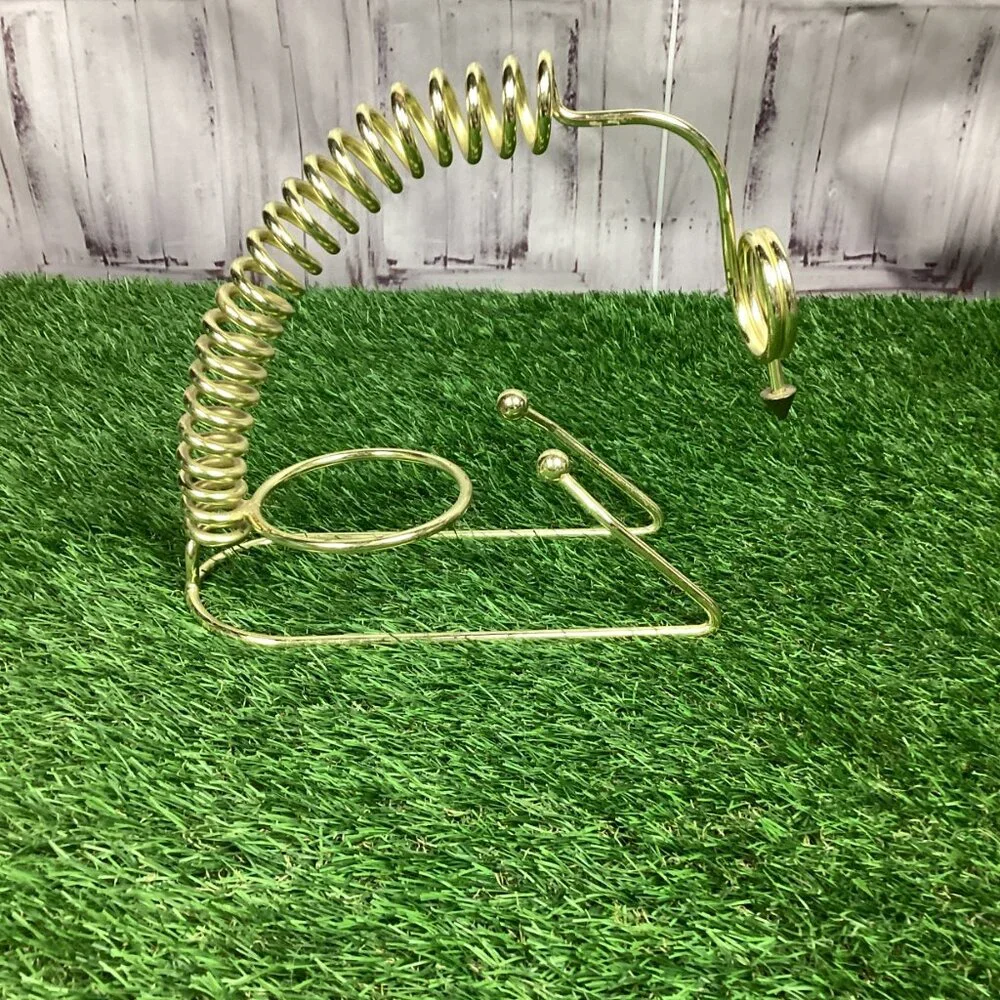 Vintage Metal Spiral Wine Bottle Holder